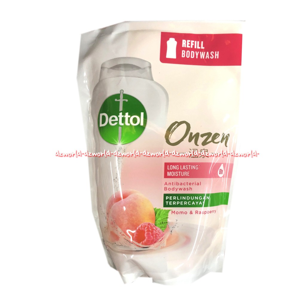 Dettol Onzen Long Lasting Moisture Anti Bacterial Bodywash 410ml