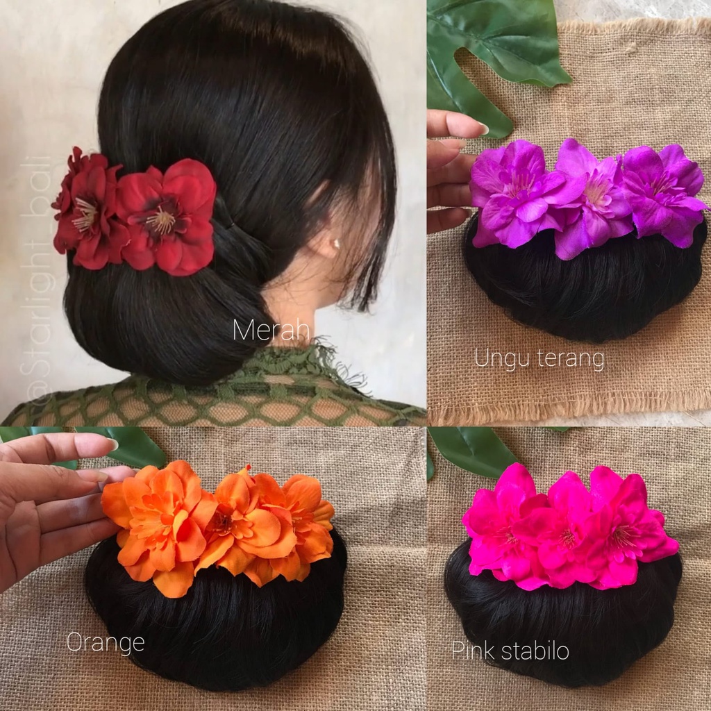 1 SET SANGGUL BUNGA/SANGGUL BALI/HIASAN KEPALA