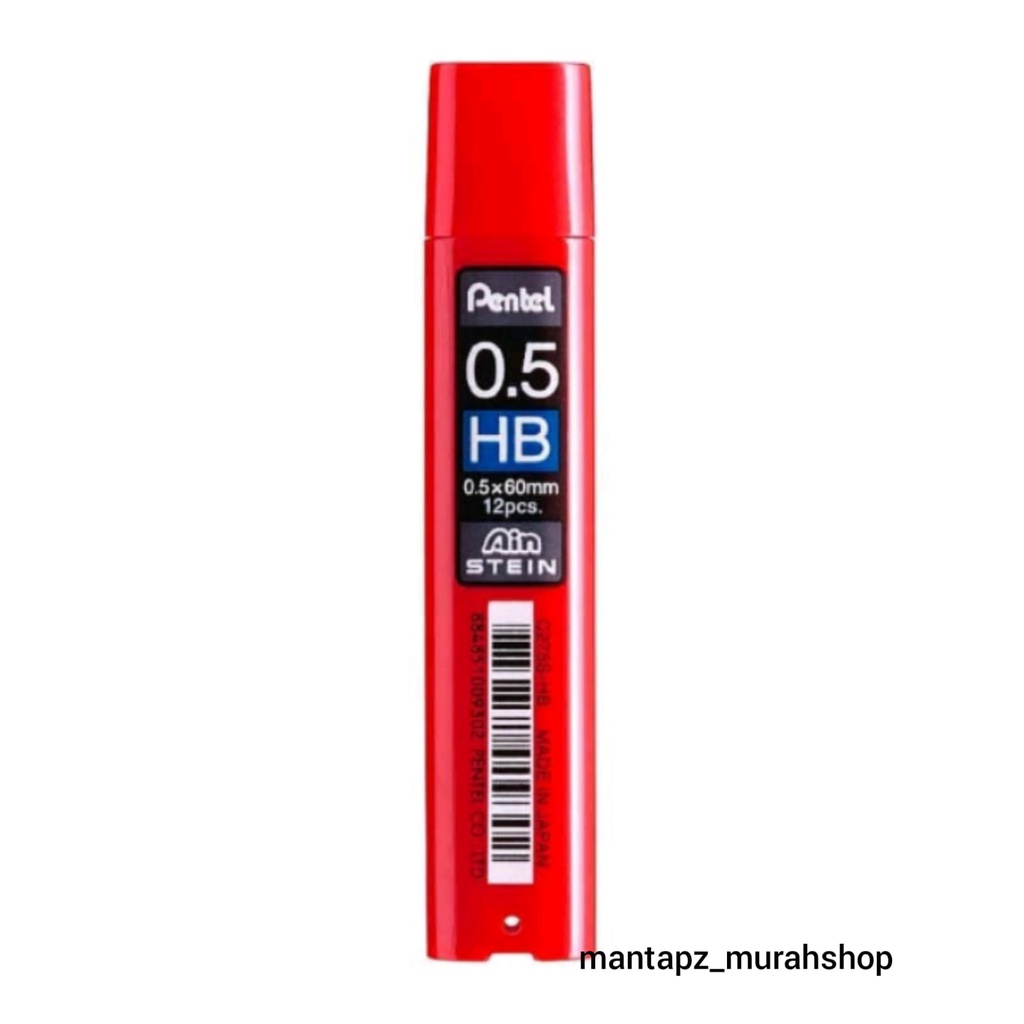 

PENTEL REFILL PENSIL MEKANIK 2B C-275S / ISI PENSIL 2B / 0.5 MM