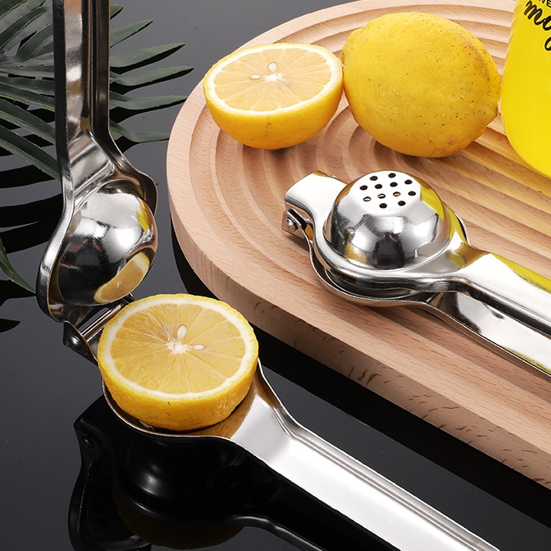 Stainless Steel Lemon Fruits Squeezer / Hand Pressure Orange Juicer