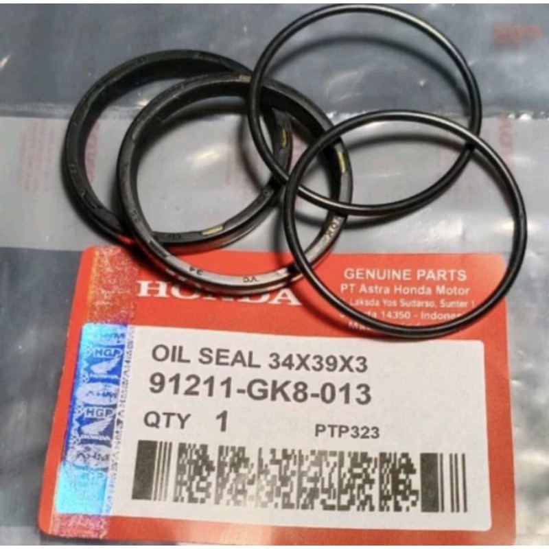 ORING SIL SEAL PULLEY HONDA BEAT / VARIO / SCOOPY ORIGINAL