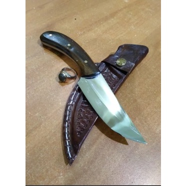 Pisau Seset Kulit - Pisau Skinner Landep Seset Kulit Hewan Pisau Potong Kulit Memancing -