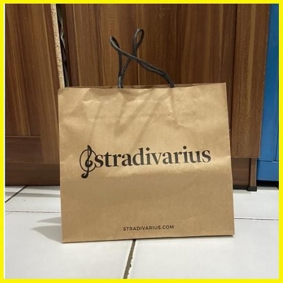 

(TERLARIS) Paperbag Stradivarius / Tas Kertas Tote