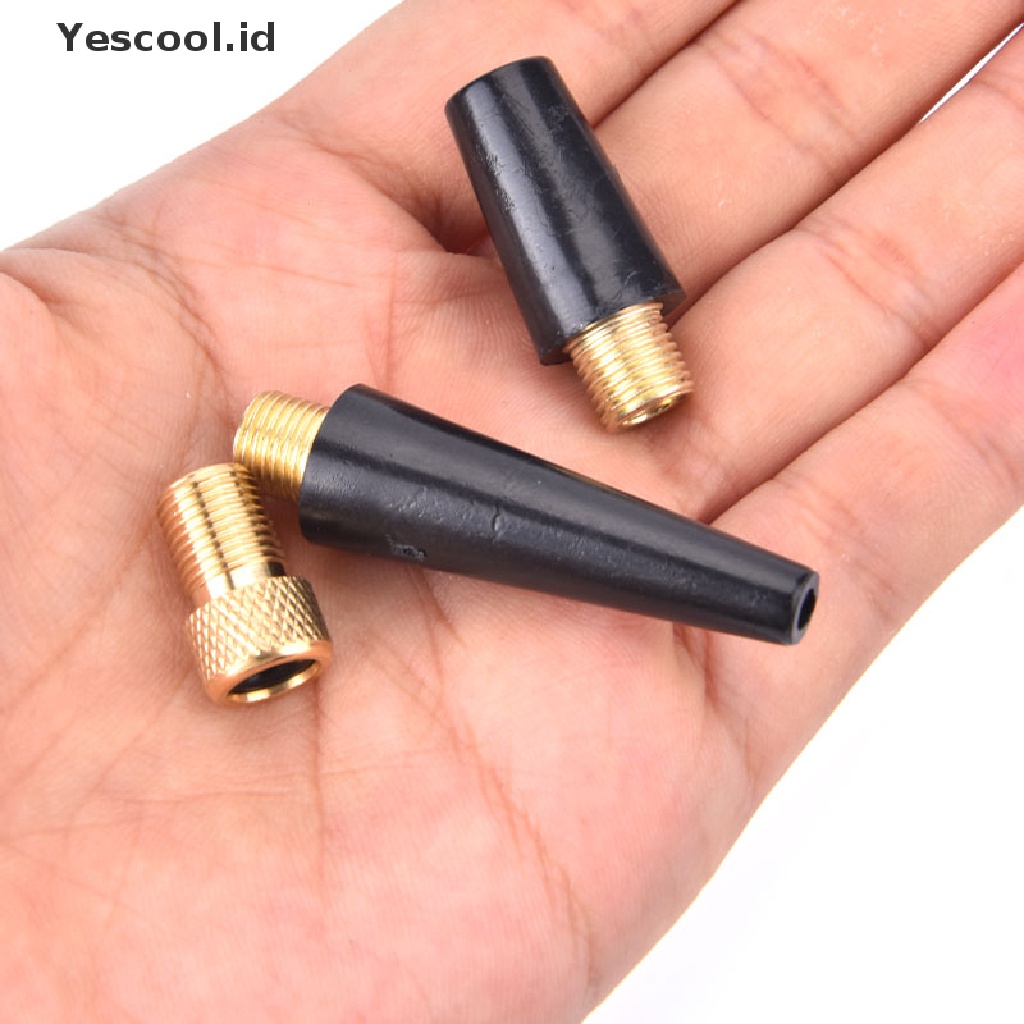 4 Pcs Adaptor Nozzle Jarum Pompa Inflator Untuk Sepeda