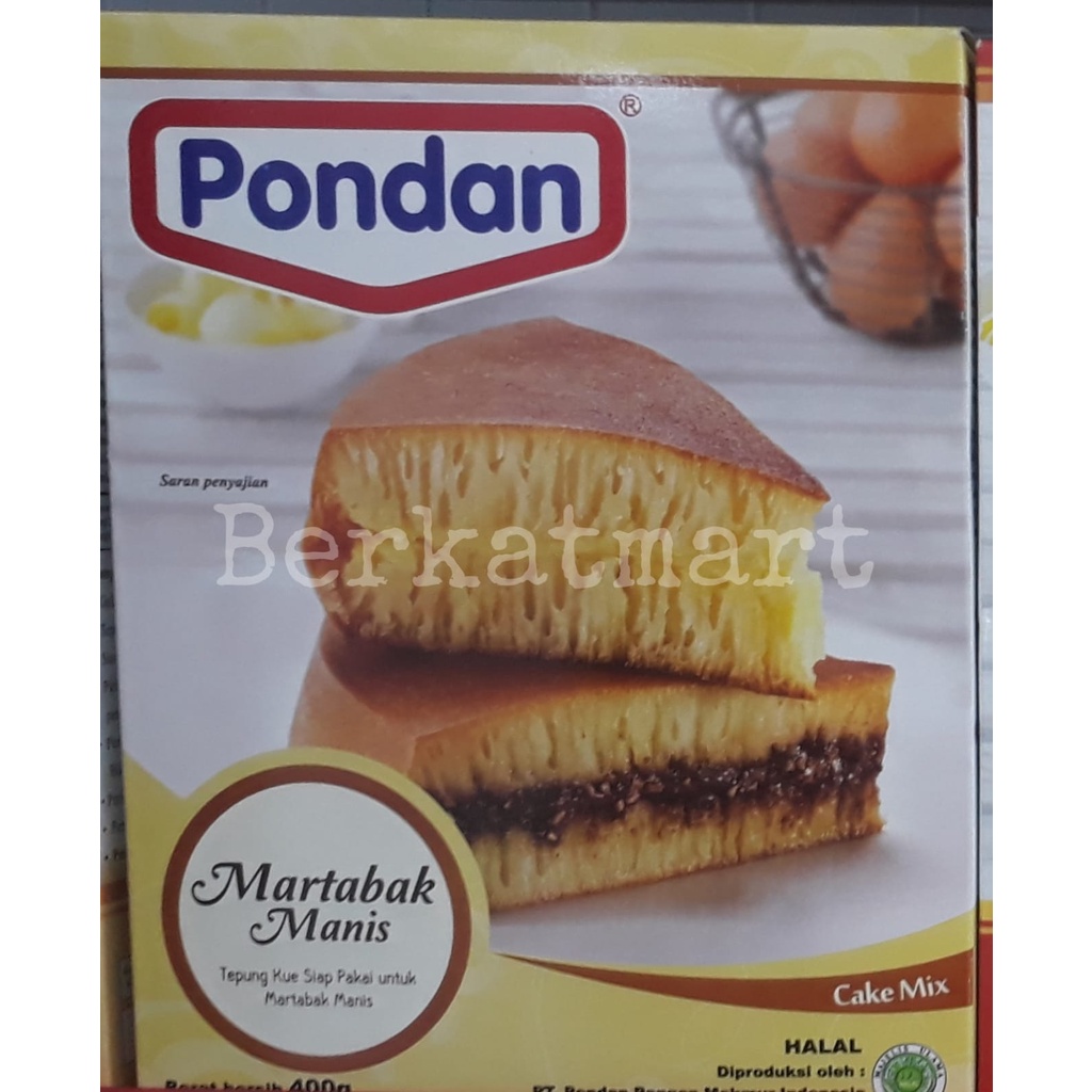 

PONDAN MARTABAK MANIS gr Tepung Siap Pakai