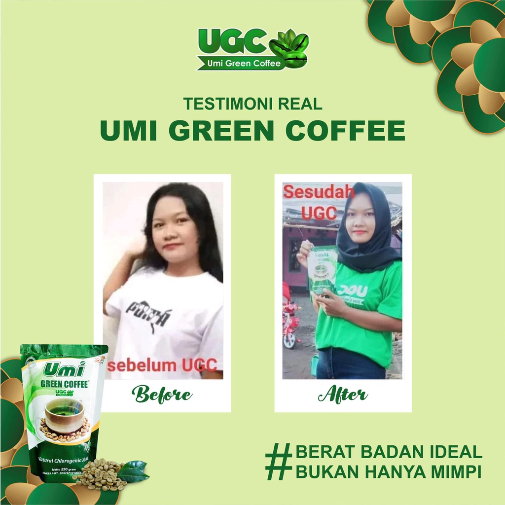 UGC Umi Green Coffee Original 100% 250gram