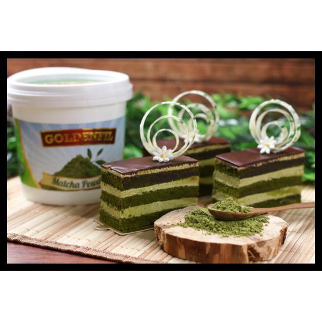

1un2 matcha powder (bubuk minuman dan kue green tea) teh hijau rcjf