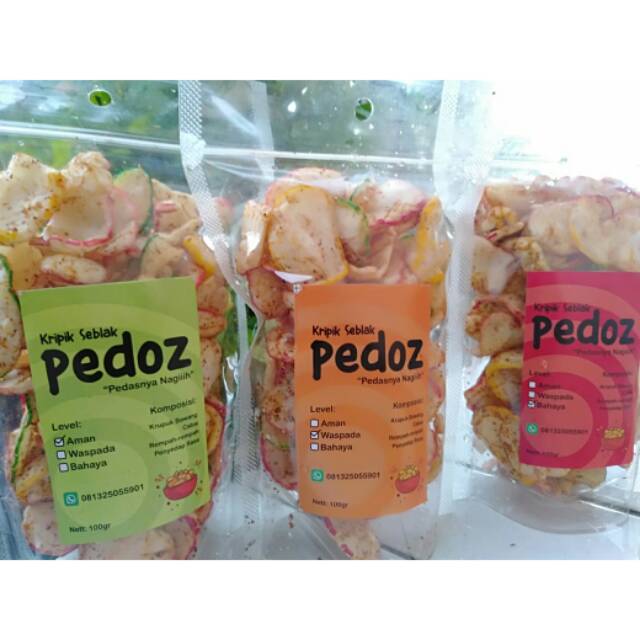 

Kerupuk Seblak 'Pedoz' /Seblak kriuk