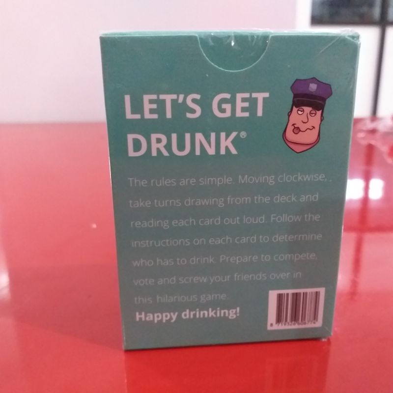 Lets get Drunk - Drinking Games for Adult Party board game