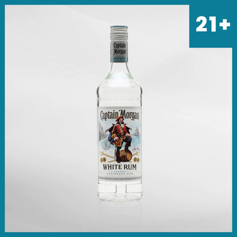 Captain Morgan White Rum 750 Ml ( Original &amp; Resmi By Vinyard )