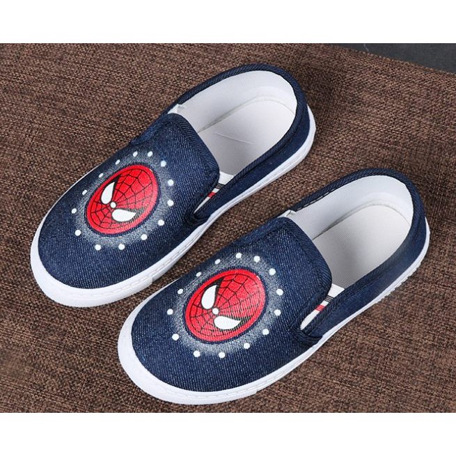 Spiderman Denim Navy Shoes (WR-41)