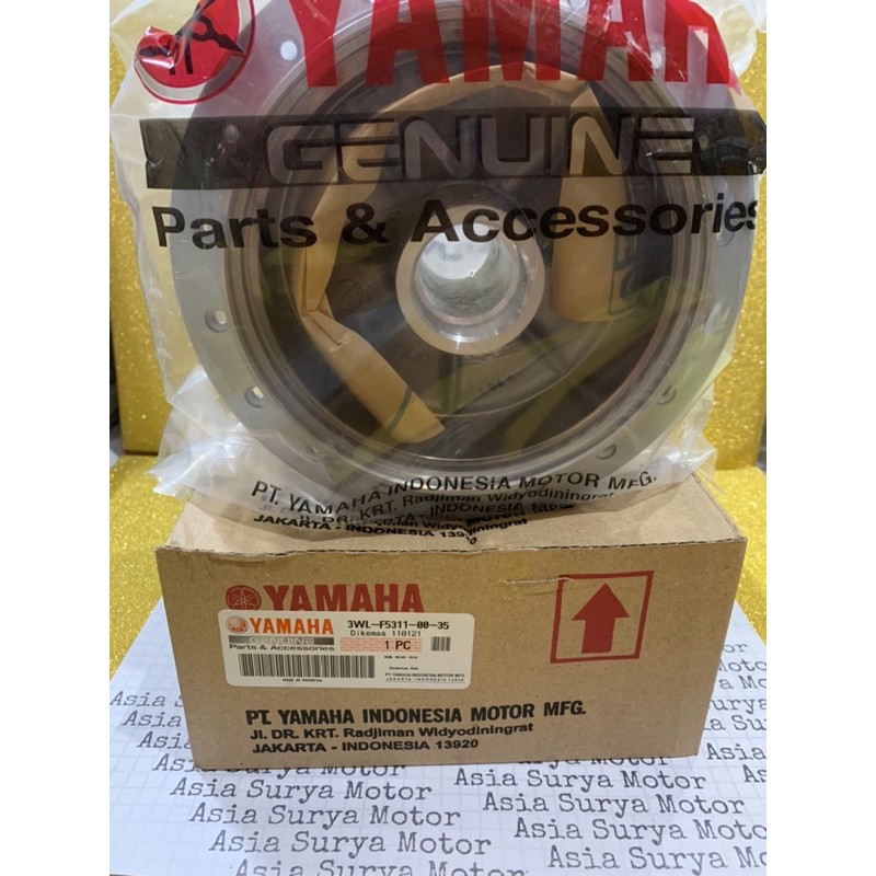 TROMOL BELAKANG YAMAHA RXK RX KING SCORPIO 3WL F5311 ORIGINAL