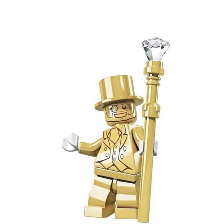 Mainan Lego Mr Gold Guns Military Gun Weapons City Police Parts Playmobil Mini Figures Building