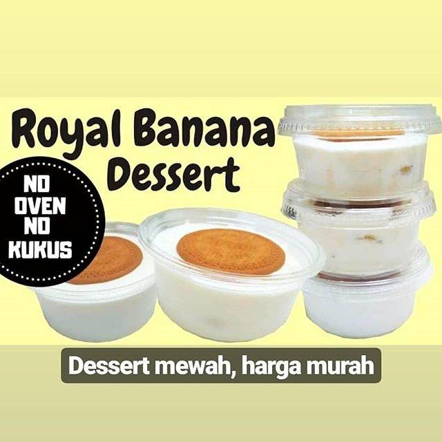 

Dessert royal banana marie regal