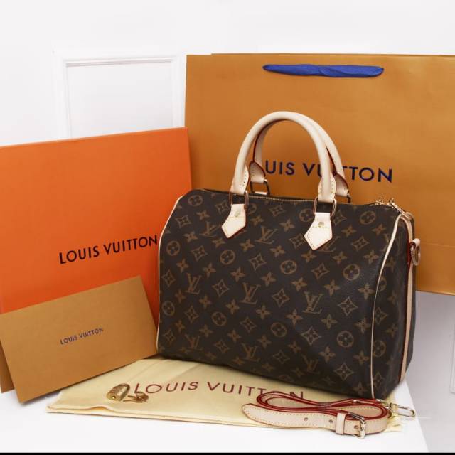 Lv Speedy Bandouliere Semipremium Authentic
