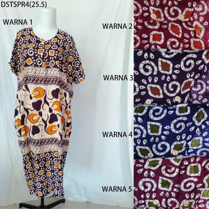 Daster Baju Tidur Jumbo Super Batik Pekalongan 4