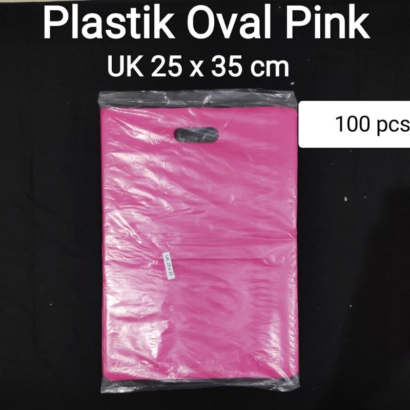 

Plastik Oval Polos uk.25x35 Kantong Souvenir