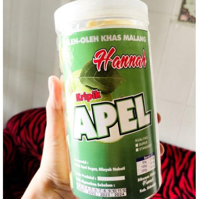 

keripik buah apel oleh oleh khas malang