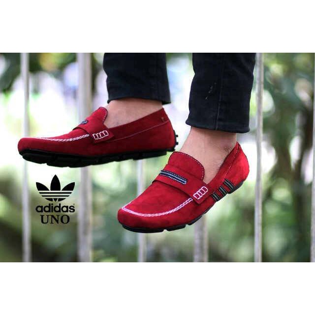 SEPATU PRIA SLOP MOCASIN ADIDAS UNO MURAH