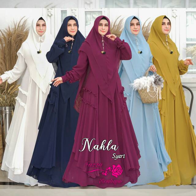 SYARI NAHLA BY FAZZA BOUTIQUE ORIGINAL