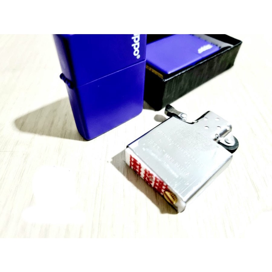 Korek Api Zippo Matte Ungu Grade Ori