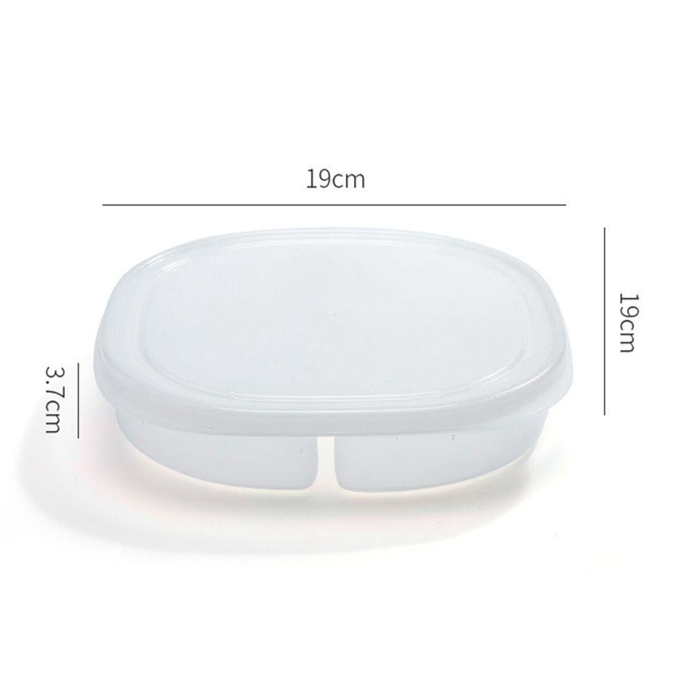Solighter Kotak Penyimpanan Kulkas Transparan Kitchen Organizer Frozen Dengan Tutup