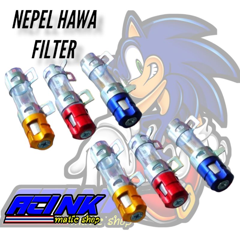 Nepel pembuangan filter cnc / drain tube filter vario pcx HRC