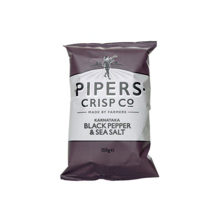 

Pipers Black Pepper & Sea Salt (Kamataka) 150Gr