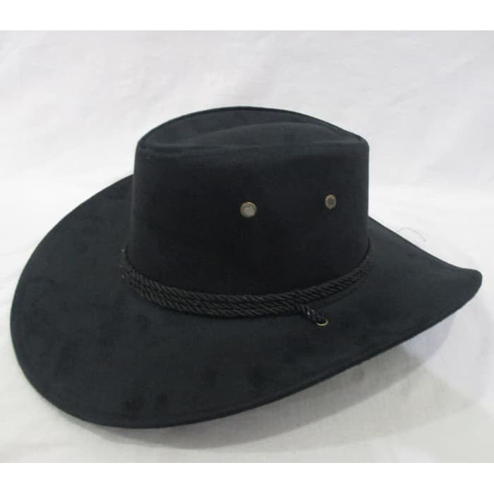 Topi Cowboy Koboy Koboi Amerika Laken TALI Remaja Dewasa/Topi Zorro