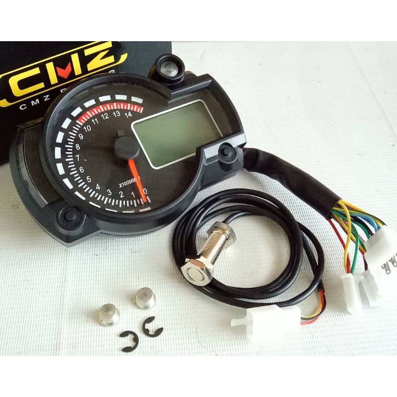 Speedometer Koso Rx2N Digital CB Spido Spedometer Spidometer Koso Rx2 N Vixion Modif