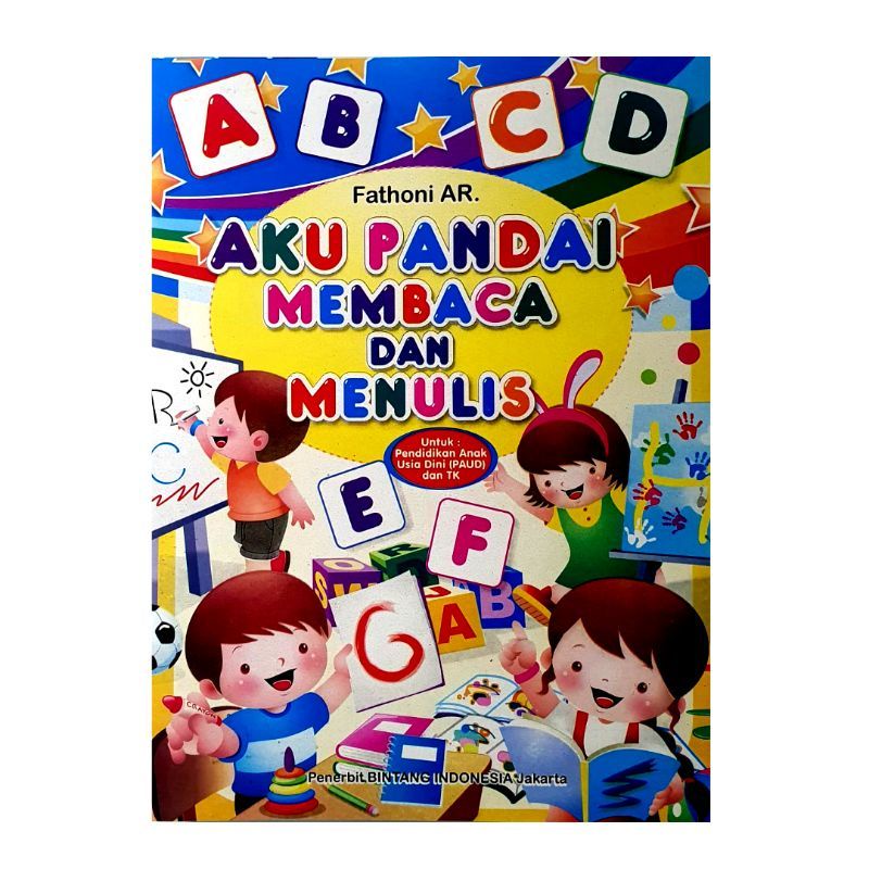 Buku Anak - Aku Pandai Membaca Dan Menulis Untuk TK dan PAUD