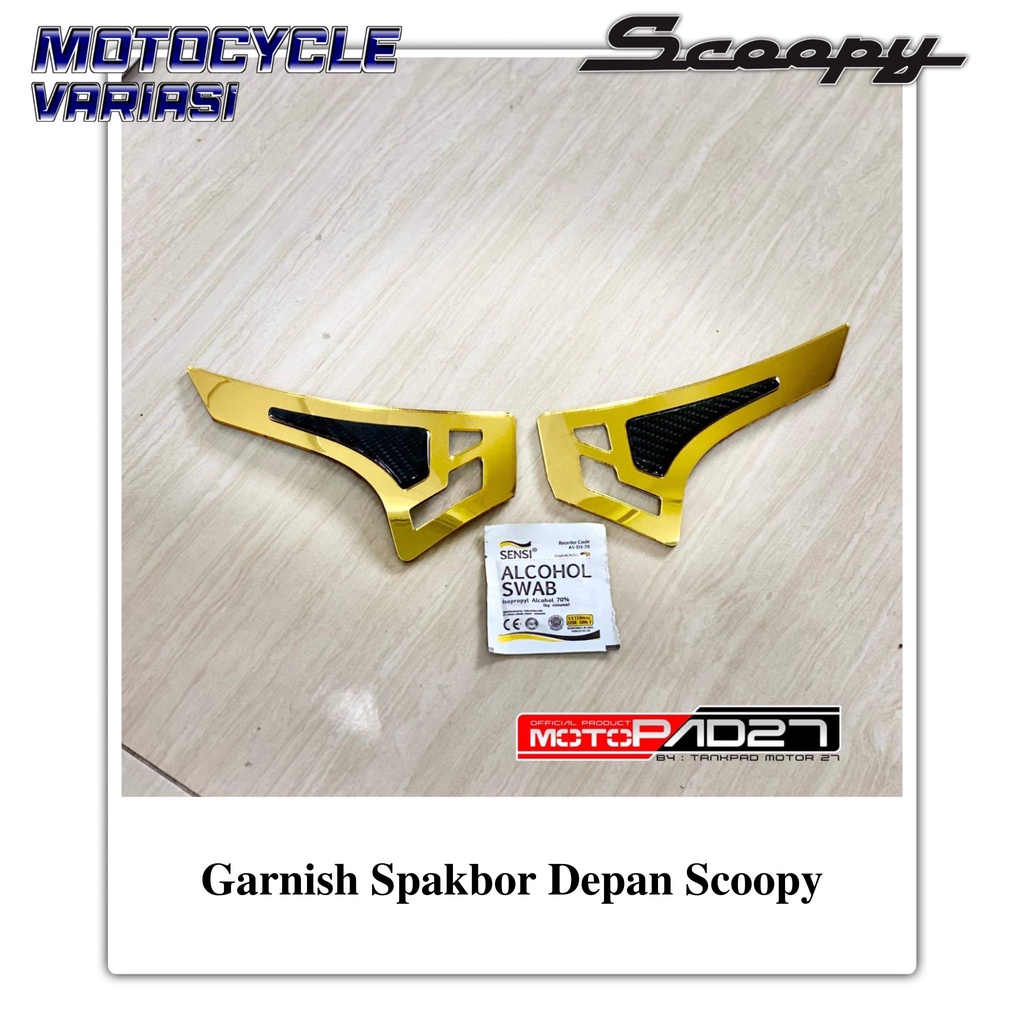 Garnish Spakbor Depan Scoopy Garnis Cover Spakbor Scoopy