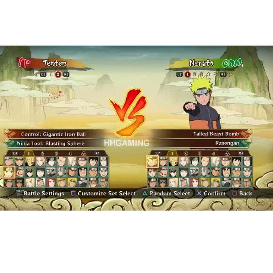 [KODE PRODUK 6FDVF6968] DVD Kaset Game PS3 CFW PKG Multiman HEN Naruto Storm Revolution