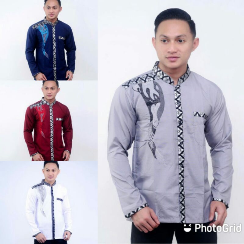 Baju Koko Panjang Baju Koko Pria Koko Syubbanul Muslimin Koko Azzahir Baju Koko Jumbo Katun Adem