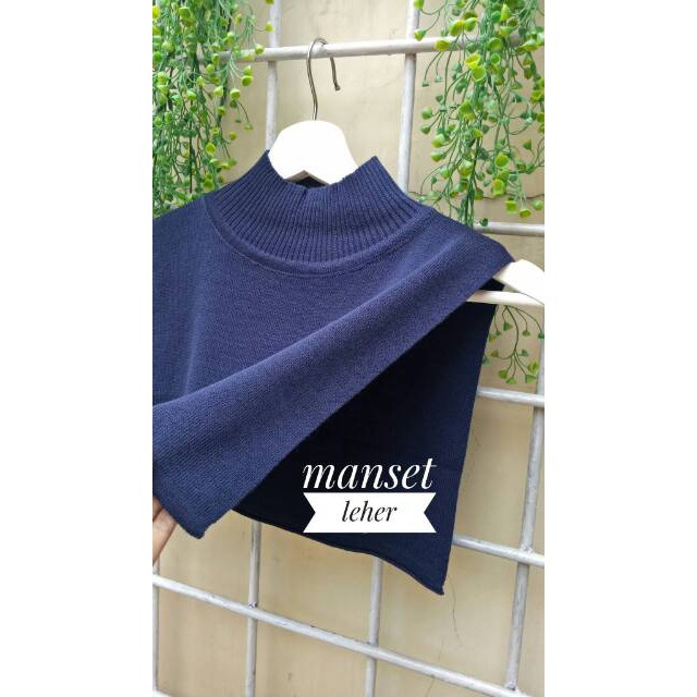 SHA - Manset Leher Rajut Premium / Manset Dada Rajut Premium-3