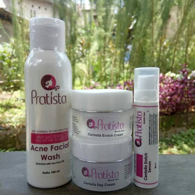 Paket Cream Penghilang Bopeng Pratista atau Obat Lubang Bekas Jerawat dan Cacar