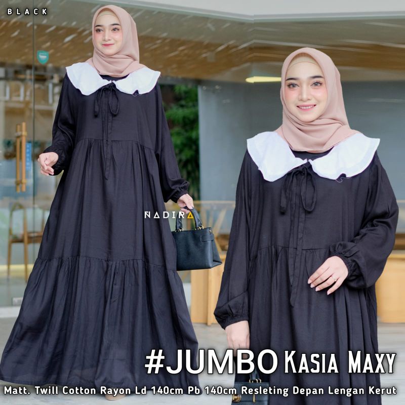 kasia maxy gamis jumbo ld 140cm gamis besar maxy jumbo dress jumbo baju jumbo gamis besar gamis supe