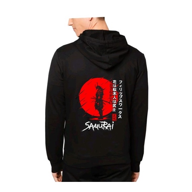 Jaket SAMURAI JAPANESE HOODIE ukuran anak Jaket Sweater Hoodie Jepang Original CEWE COWO