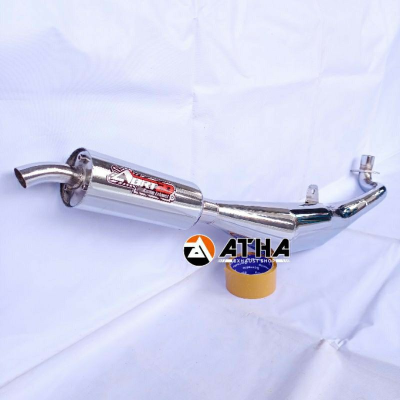 Knalpot fizr f1zr Standar Racing ABRT20 Bahan Crom