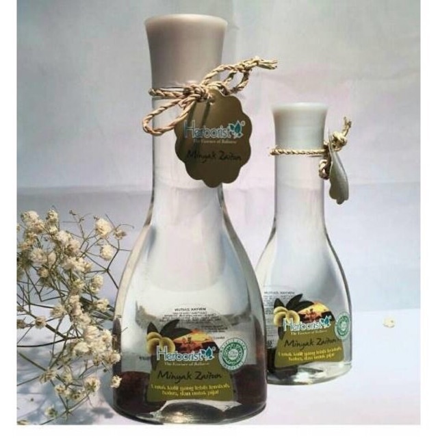 ✿ELYSABETHME✿ ⓗⓔⓡⓑⓞⓡⓘⓢⓣ herborist minyak zaitun olive oil urut pijat wangi tahan lama bisa untuk rambut bercabang kering kulit