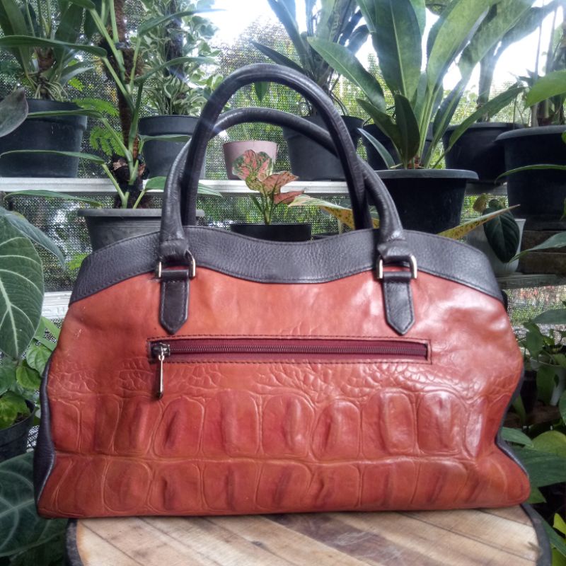 PIERRE CARDIN / PIERRE CARDIN ORIGINAL / LEATHER BAG / TAS ORIGINAL