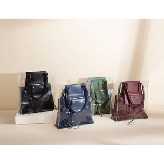 Tas Jelly Murah-Tas Transparan-Ashley Bag Jimshoney-Tas Tote