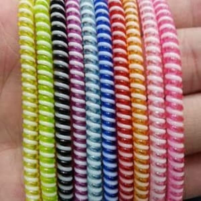 PELINDUNG KABEL 2 WARNA T44 / PELILIT KABEL SPIRAL / CORD PROTECTOR