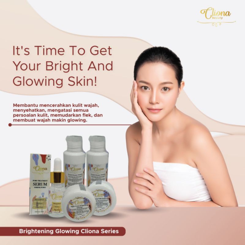 PAKET BRIGHTENING GLOWING by CLIONA BEAUTY