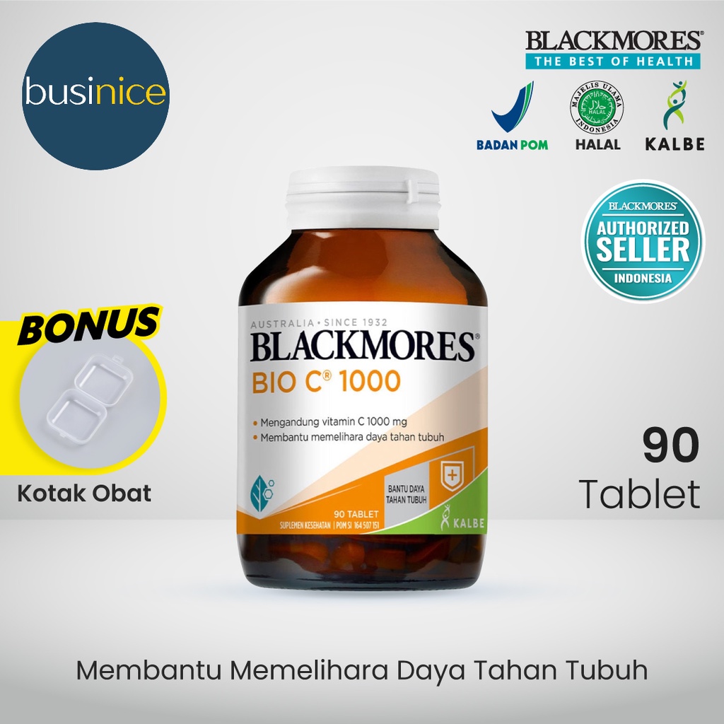 Blackmores Bio C 1000 Vitamin C 1000mg BPOM Kalbe BIO C 90 Tablet 1000 mg Vit C