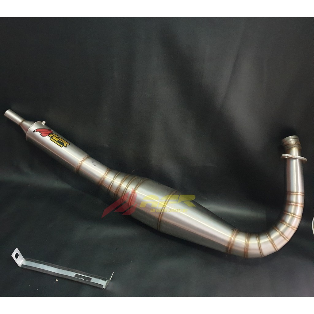 Knalpot RX King Kolong Telo 3v3 Stainless