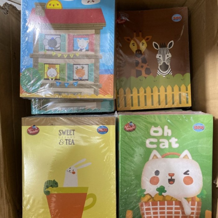 

Sale!!! Buku Tulis Sidu 58 Lembar 1 Pack 10 Pcs Trendi