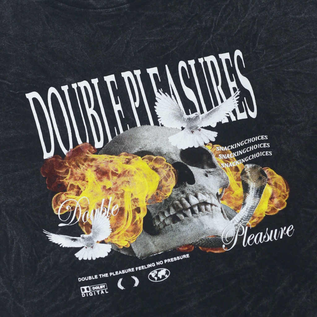 T-shirt Washed | Oversize | Fire Dove | Snackingchoices