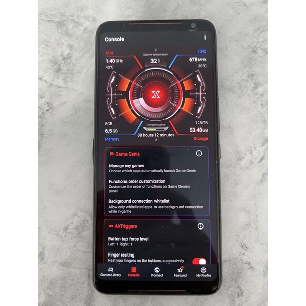 ROG PHONE II (2) 8/128 GB SECOND