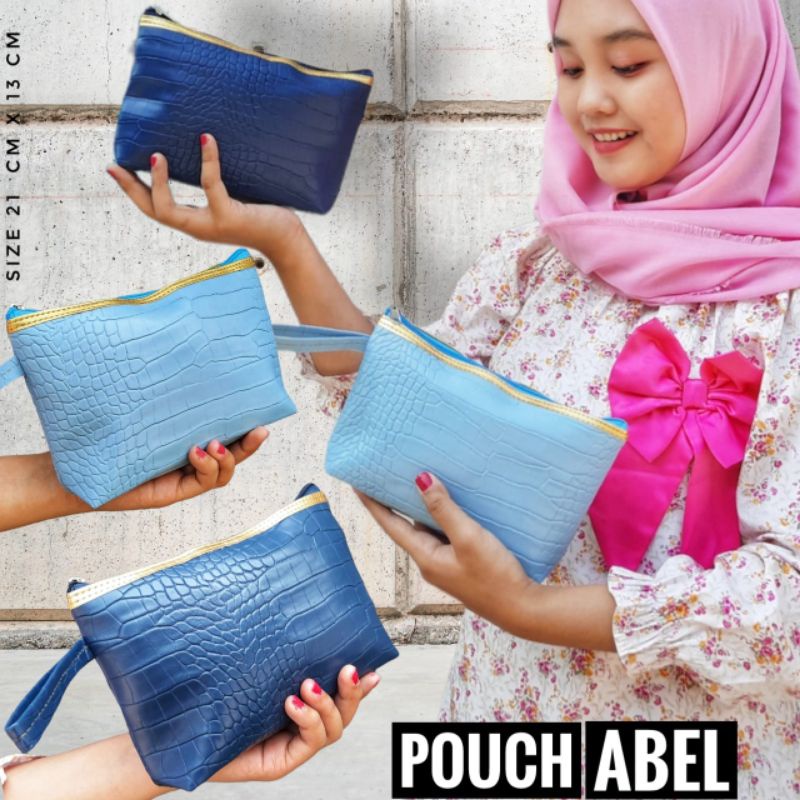 POUCH KOSMETIK ABEL CROCO DOFF